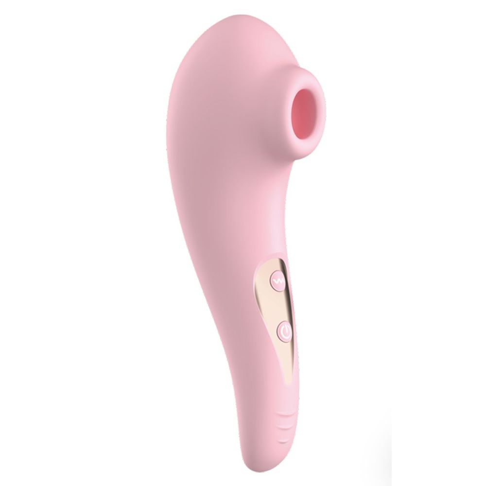 SXE Jess Vibrating and Sucking Clitoral Stimulator - Pink
