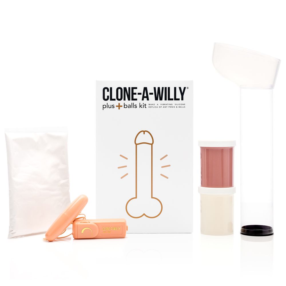Clone a Willy Plus Balls Kit Medium Skin Tone - Flesh