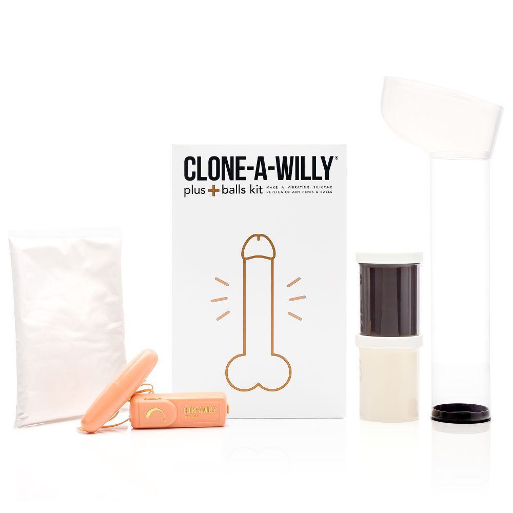 Clone a Willy Plus Balls Kit Deep Skin Tone - Flesh