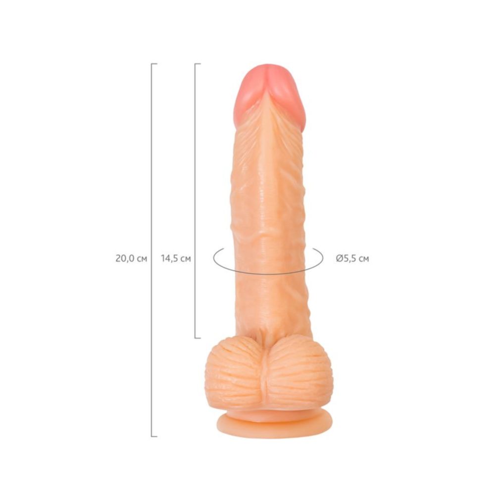 RealStick Nude Dildo Cree - Flesh