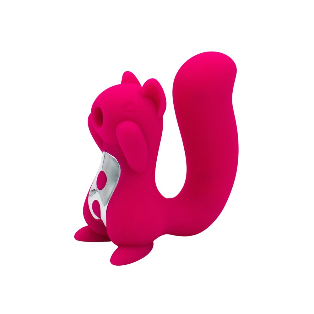 Screaming Squirrel Air Pulse & G-Spot Vibrator - Pink