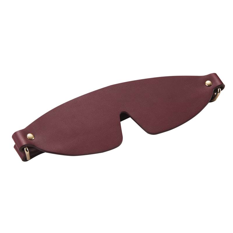 8 Pc Deluxe Bondage Play Kit Burgundy Gold - Burgundy