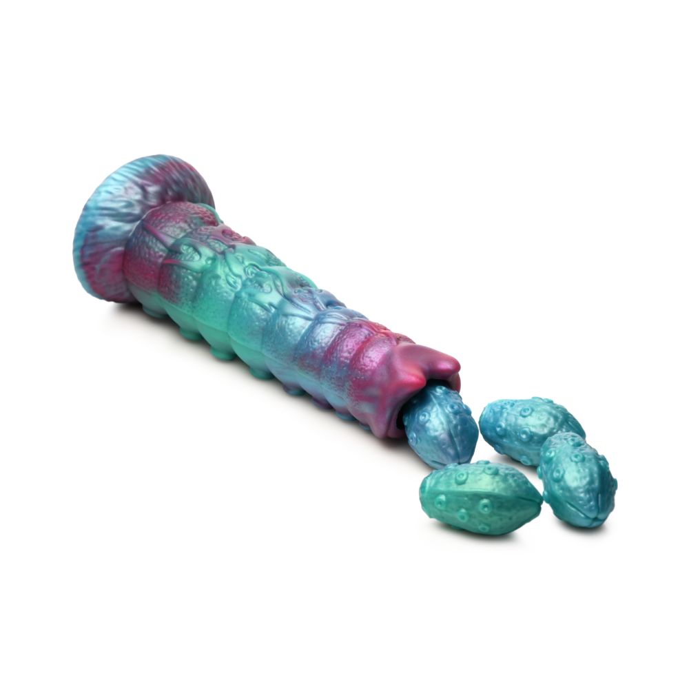 Galactic Breeder Ovipositor Silicone Dildo - Mixed