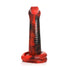 Creature Cocks King Cobra Silicone Dildo - Red