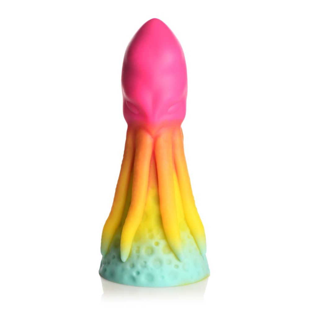 Creature Cocks King Kraken Silicone Dildo - Rainbow
