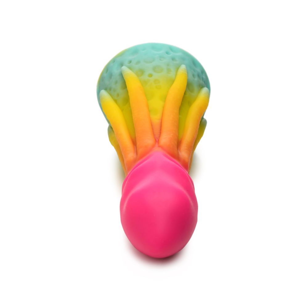Creature Cocks King Kraken Silicone Dildo - Rainbow