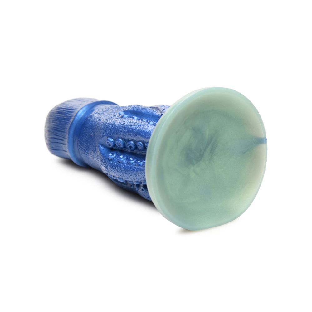 Creature Cocks Cocktopus Octopus Silicone Dildo - Blue