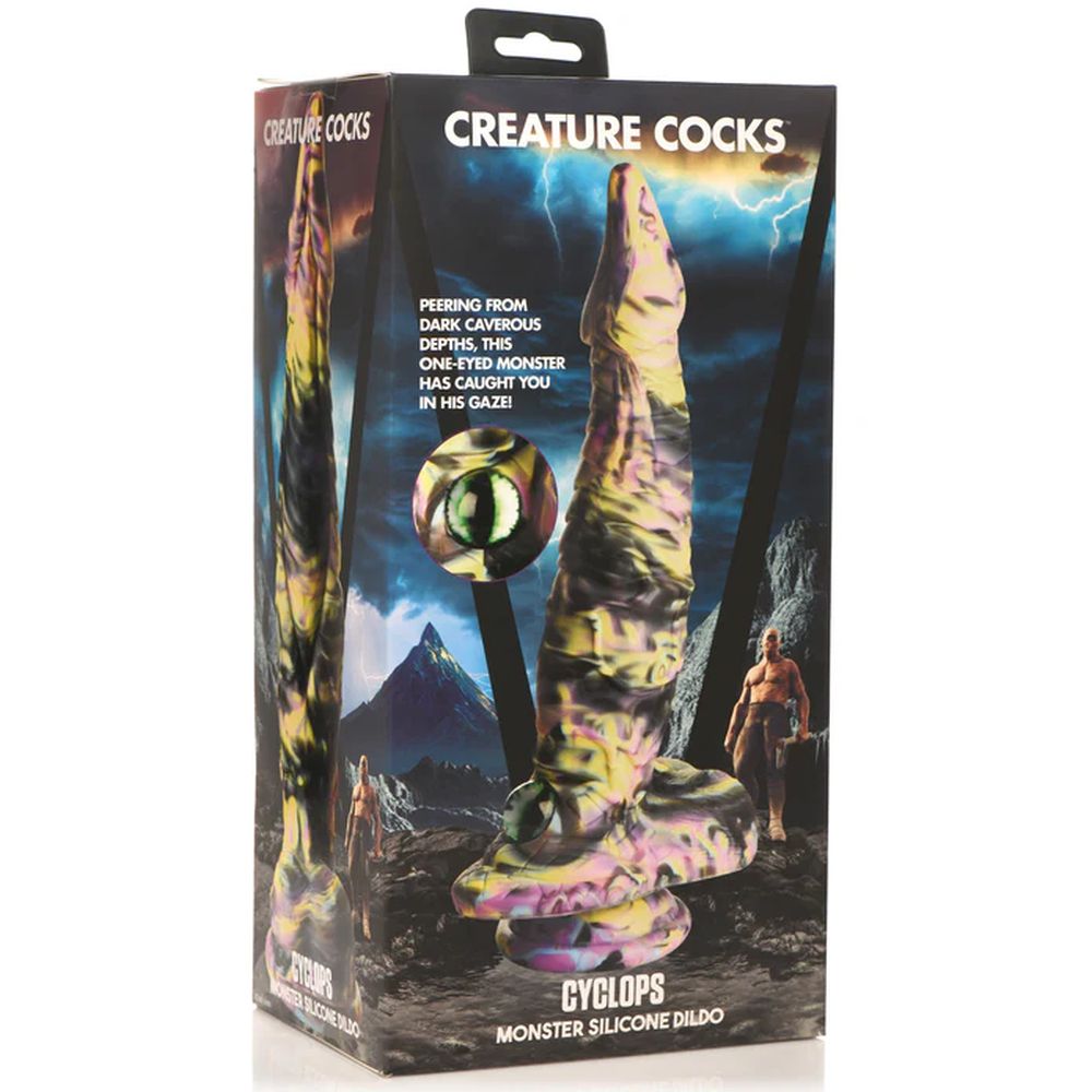 Creature Cocks Cyclops Monster Silicone Dildo - Mixed