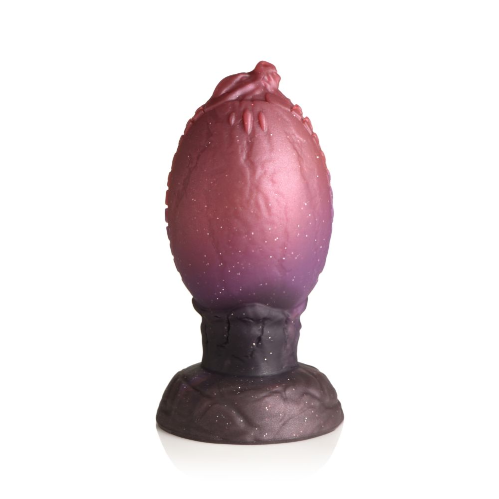 Creature Cocks Dragon Hatch Silicone Egg - Pink