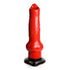 Giant 1 Meter Tall Hell-Hound Canine Dildo - Red
