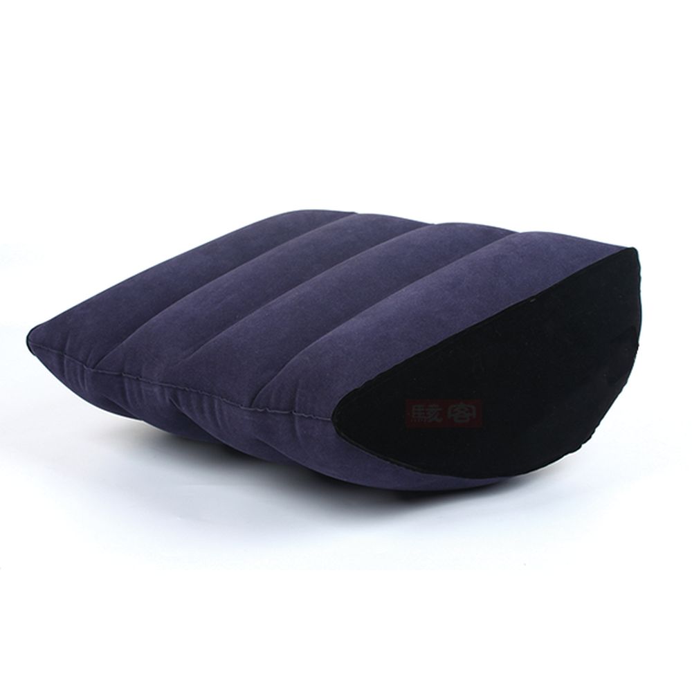Inflatable Sex Positioning Arc Pillow - Blue