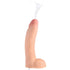 Squirting Dildo 9in with Syringe - Flesh