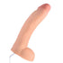 Squirting Dildo 9in with Syringe - Flesh