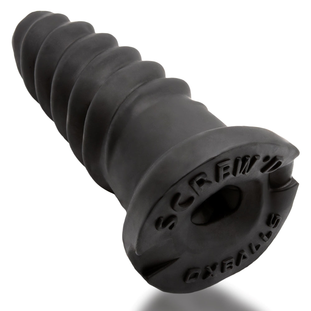 Screwdhole Screwd-In Open Tip Masturbator Night  - Clear