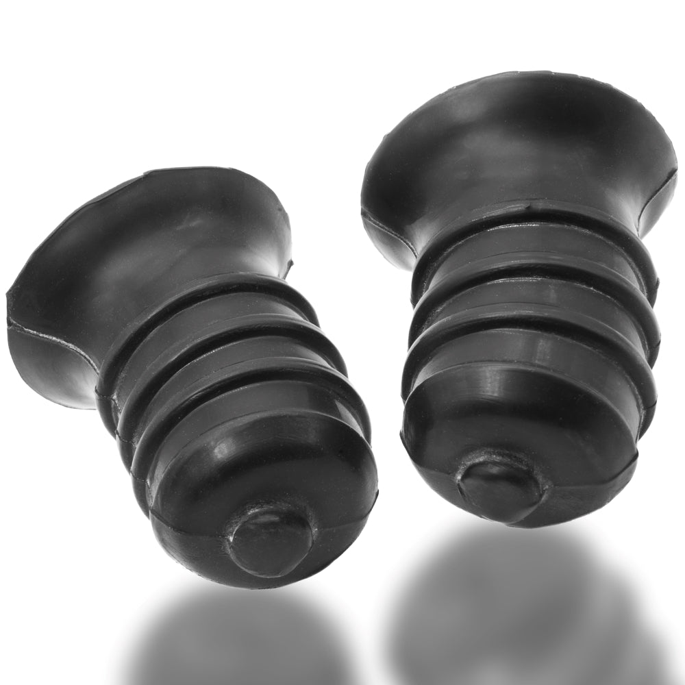 Ribnibs Curved Springy-Ribbed Nip Suckers Night - Clear