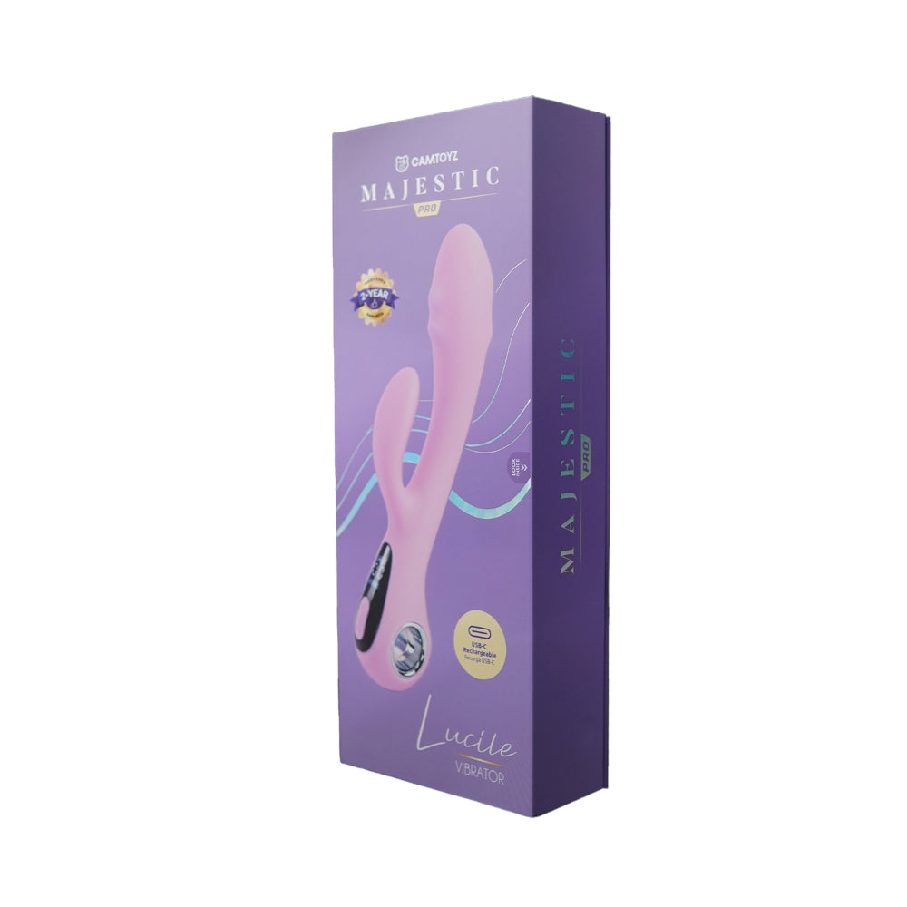 Lucile Majestic Pro USB 10 Mode G-Spot Vibrator - Purple