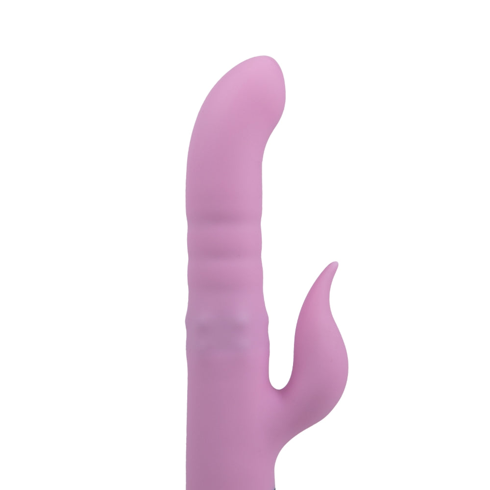 Osma Majestic Pro USB 10 Mode Pearl Rabbit Vibrator - Purple