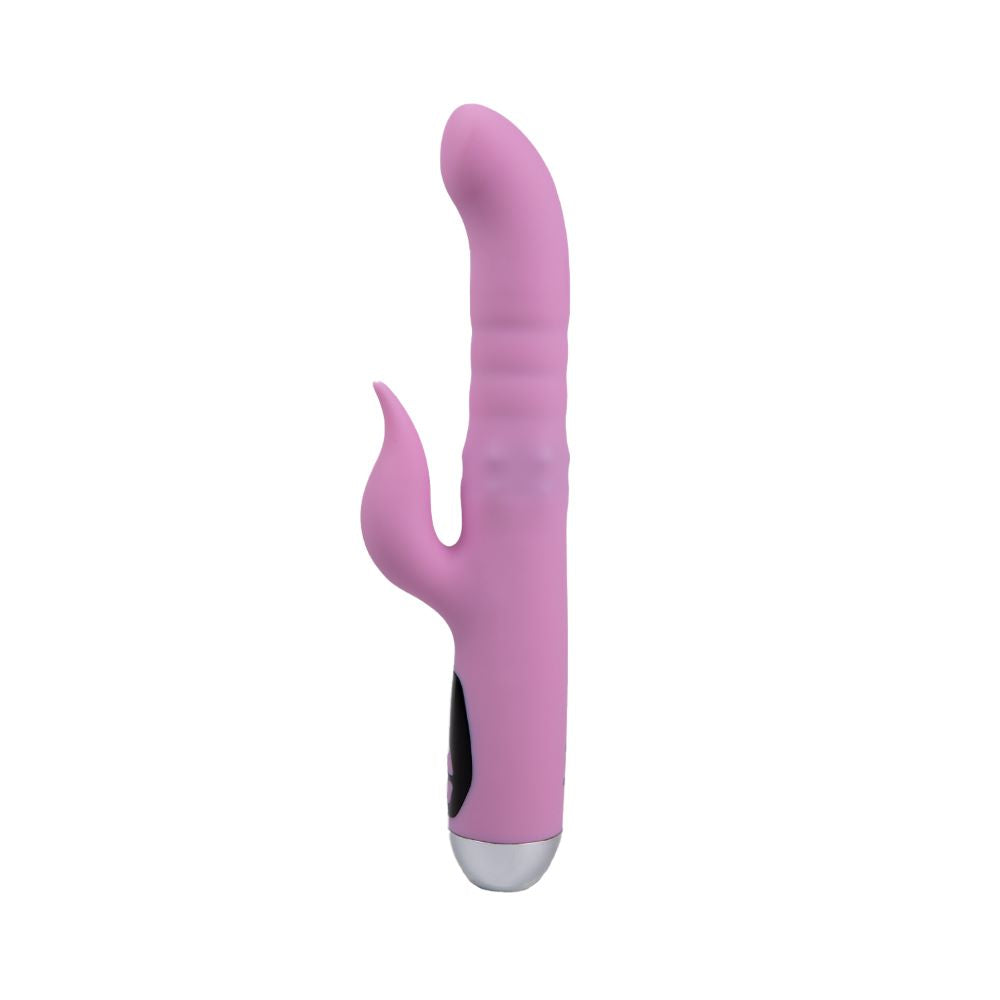 Osma Majestic Pro USB 10 Mode Pearl Rabbit Vibrator - Purple