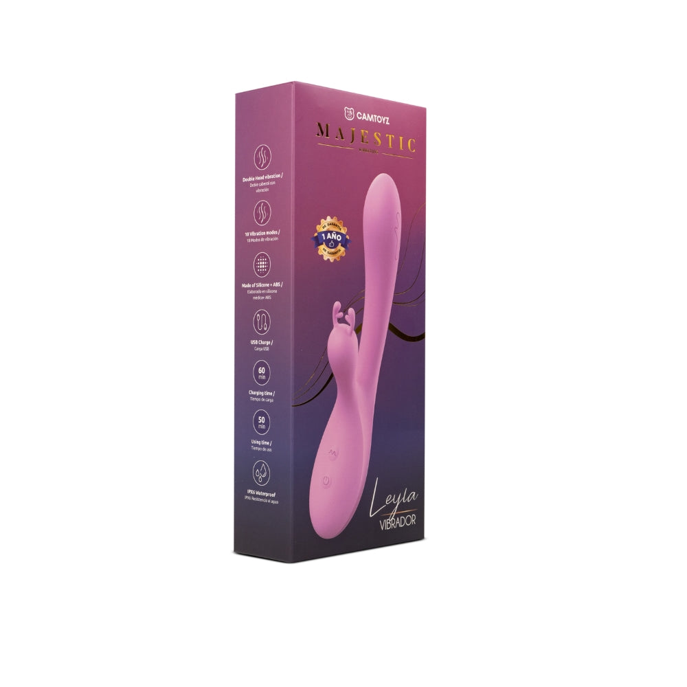 Nelea Pro USB Rabbit Vibrator - Purple