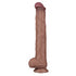  14.5in Dual Layered Bendable Silicone Cock XXL