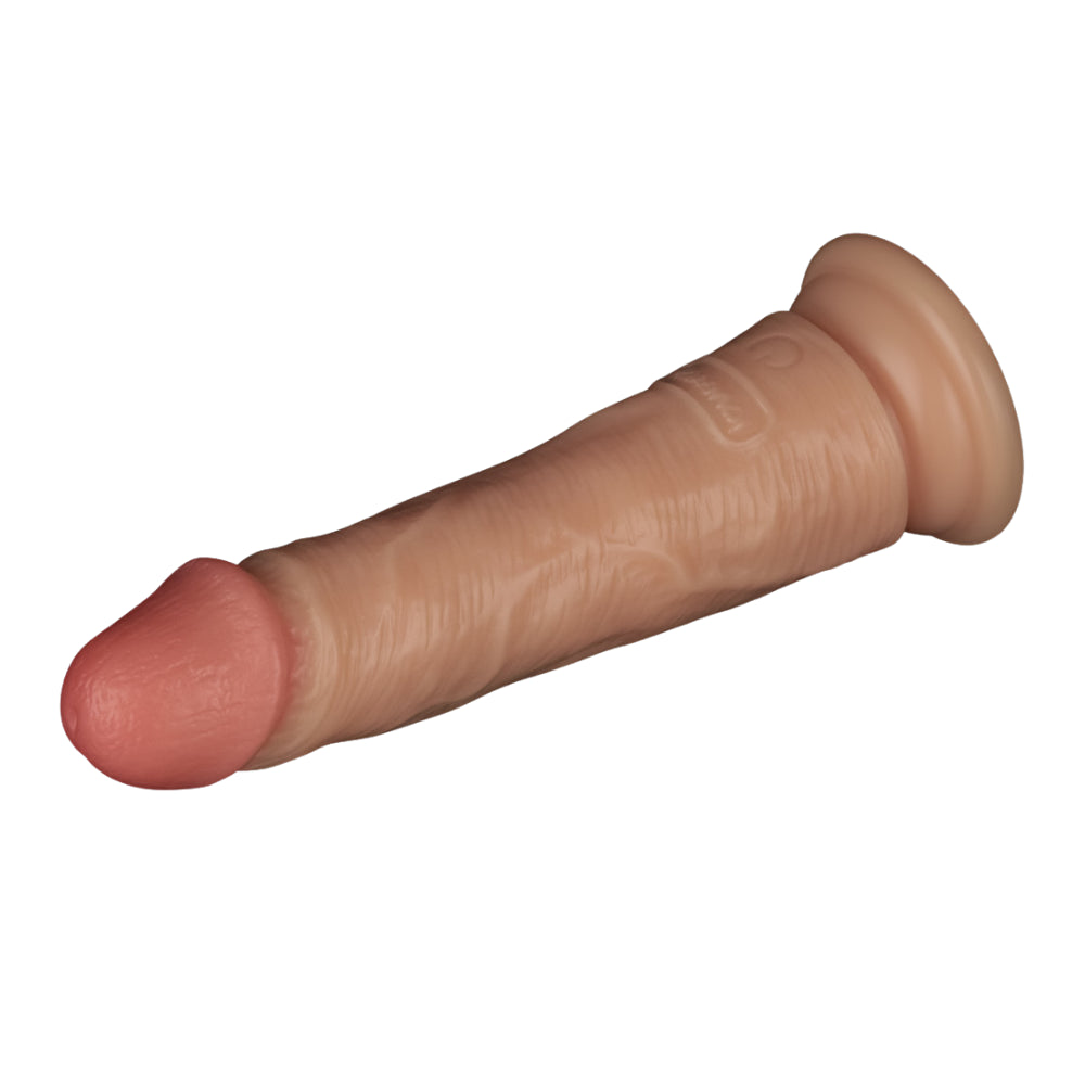 7in Vibrating USB Power Basics Cock - Flesh