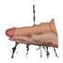 7in Vibrating USB Power Basics Cock - Flesh
