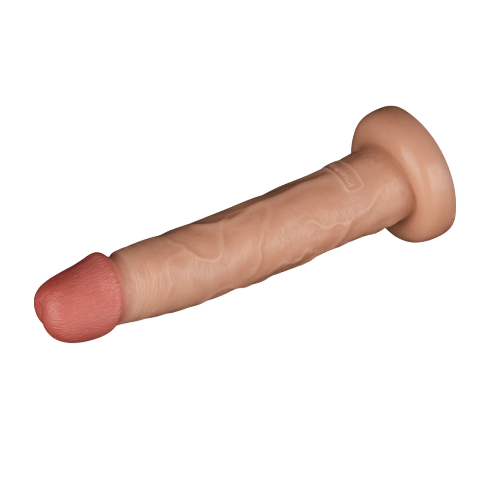 10in Vibrating USB Power Basics Cock - Flesh