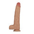 11in Vibrating USB Power Basics Cock - Flesh