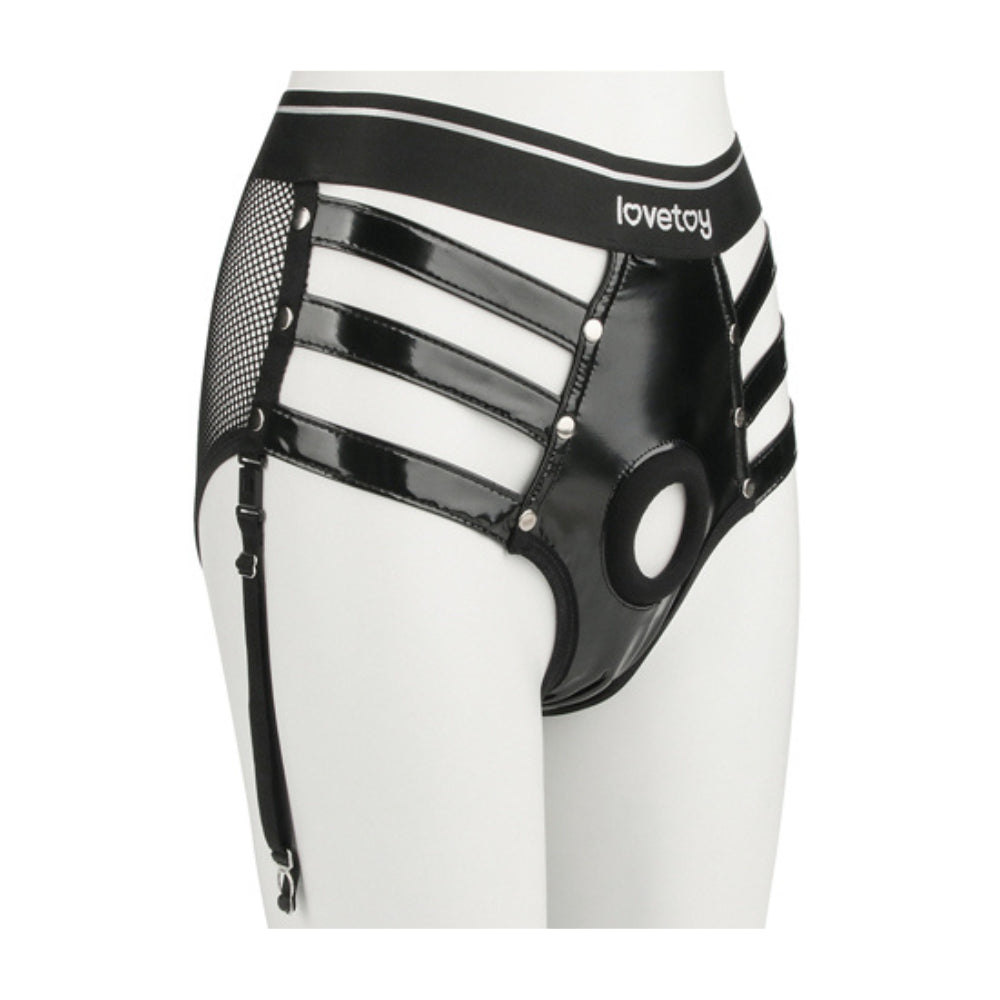 Rebellion Reign Iconic Harness Strap on Set M/L - Black