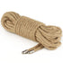 Rebellion Reign Rustic 10m Hemp Bondage Rope - Nude