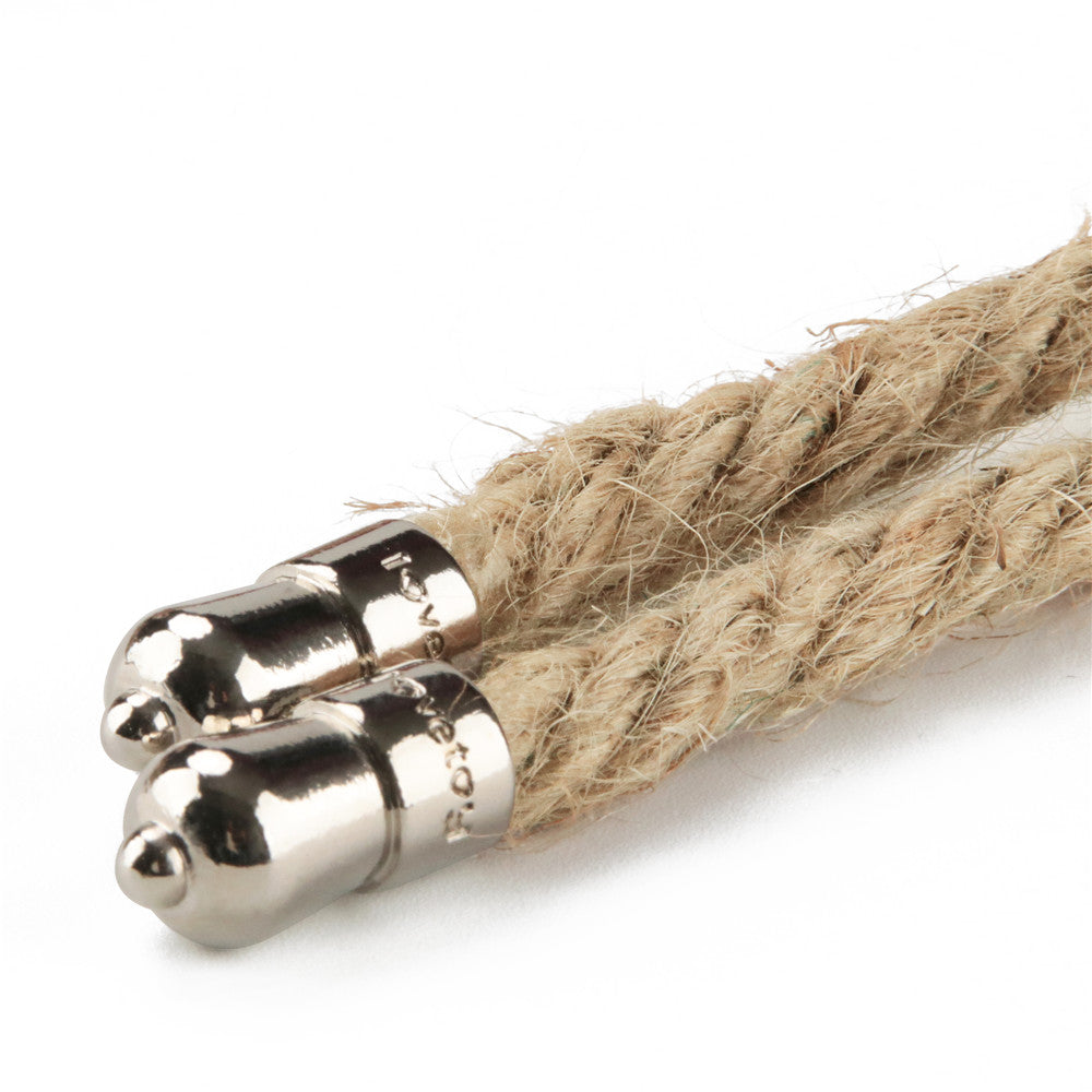 Rebellion Reign Rustic 10m Hemp Bondage Rope - Nude