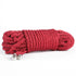 Rebellion Reign Crimson 10m Silky Bondage Rope Red 