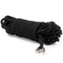 Rebellion Reign Ebony 10m Silky Bondage Rope Black 