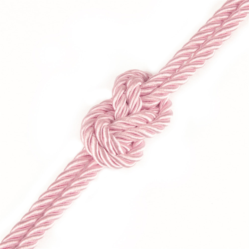 Rebellion Reign Rose 10m Silky Bondage Rope Pink 