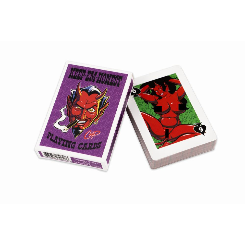 Keep em Honest Playing Cards 
