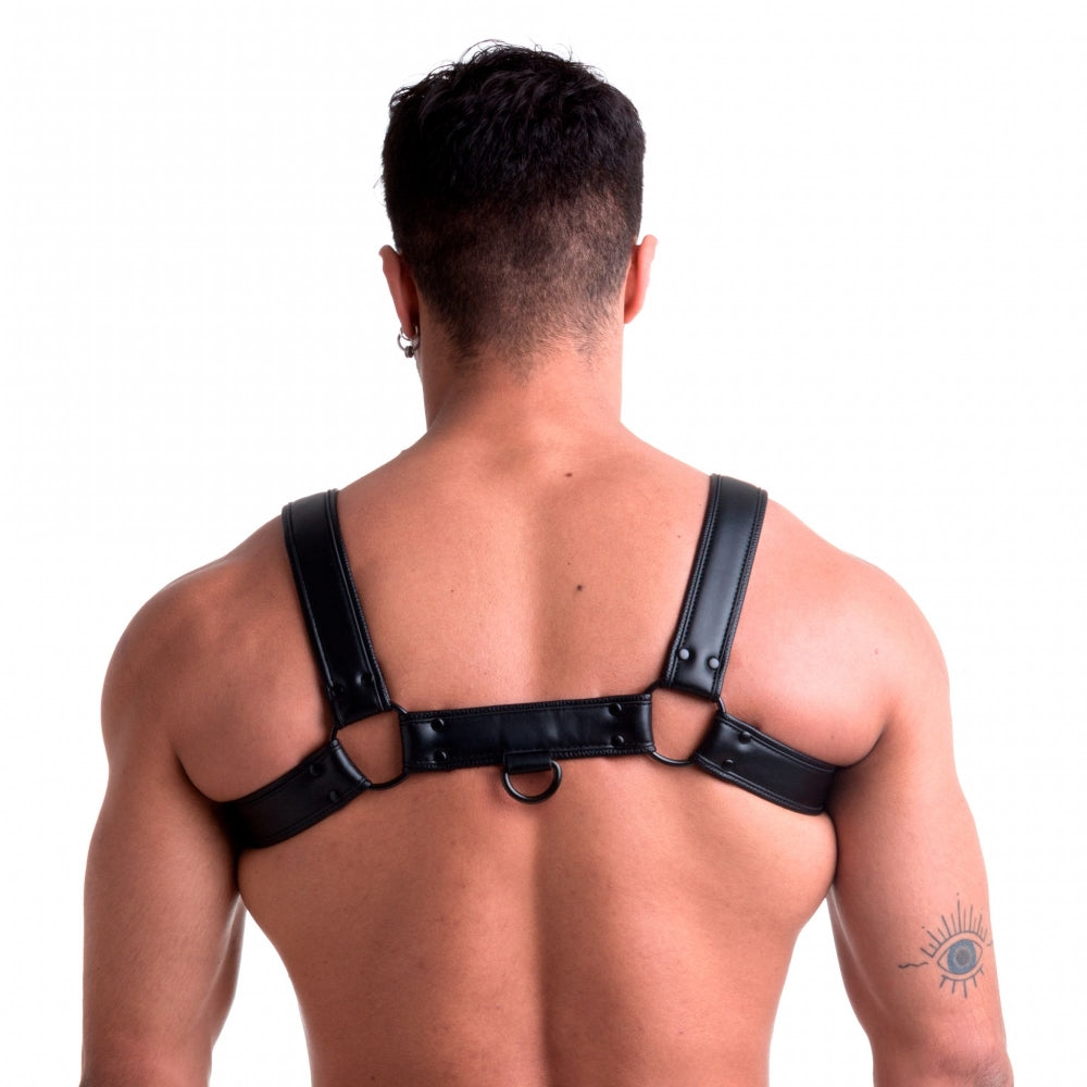 Vegan Bulldog Harness Black 