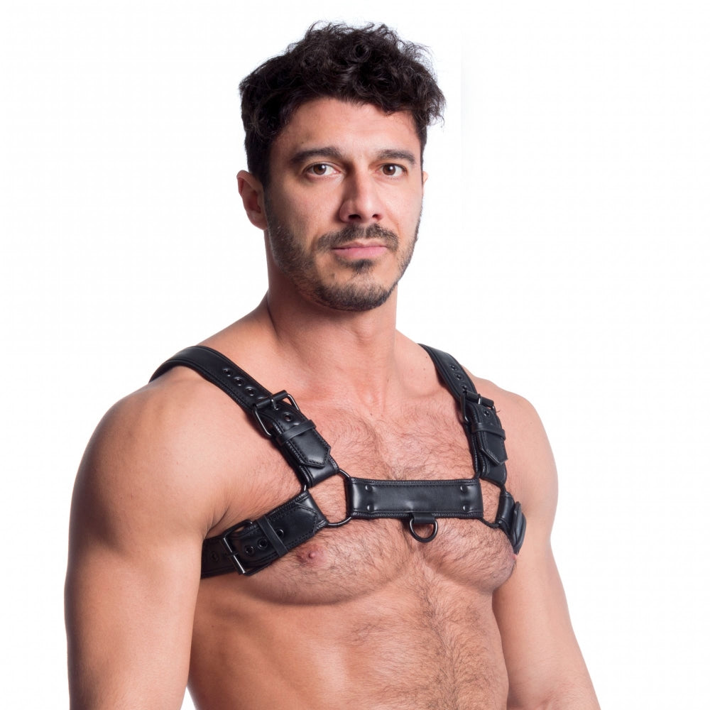 Vegan Bulldog Harness Black 