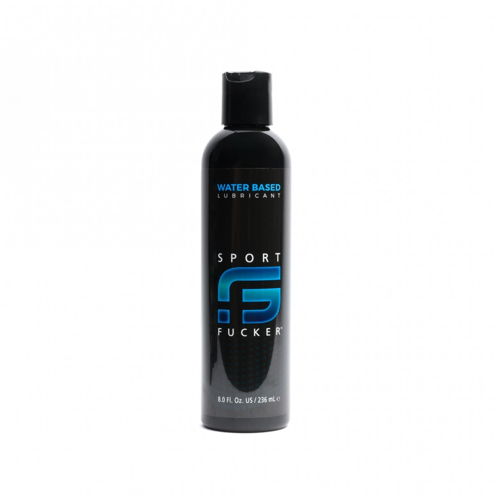 Sport Fucker Water Based Lubricant 8oz 236ml - Black