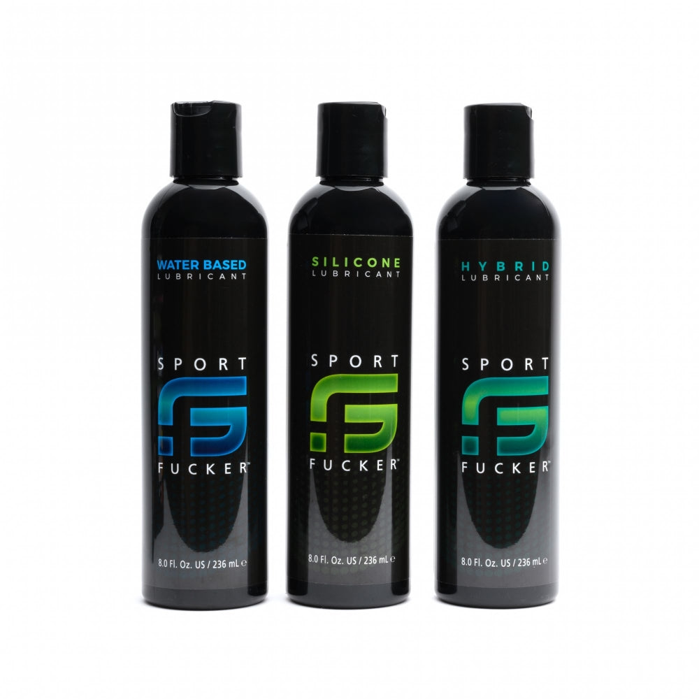 Sport Fucker Water Based Lubricant 8oz 236ml - Black