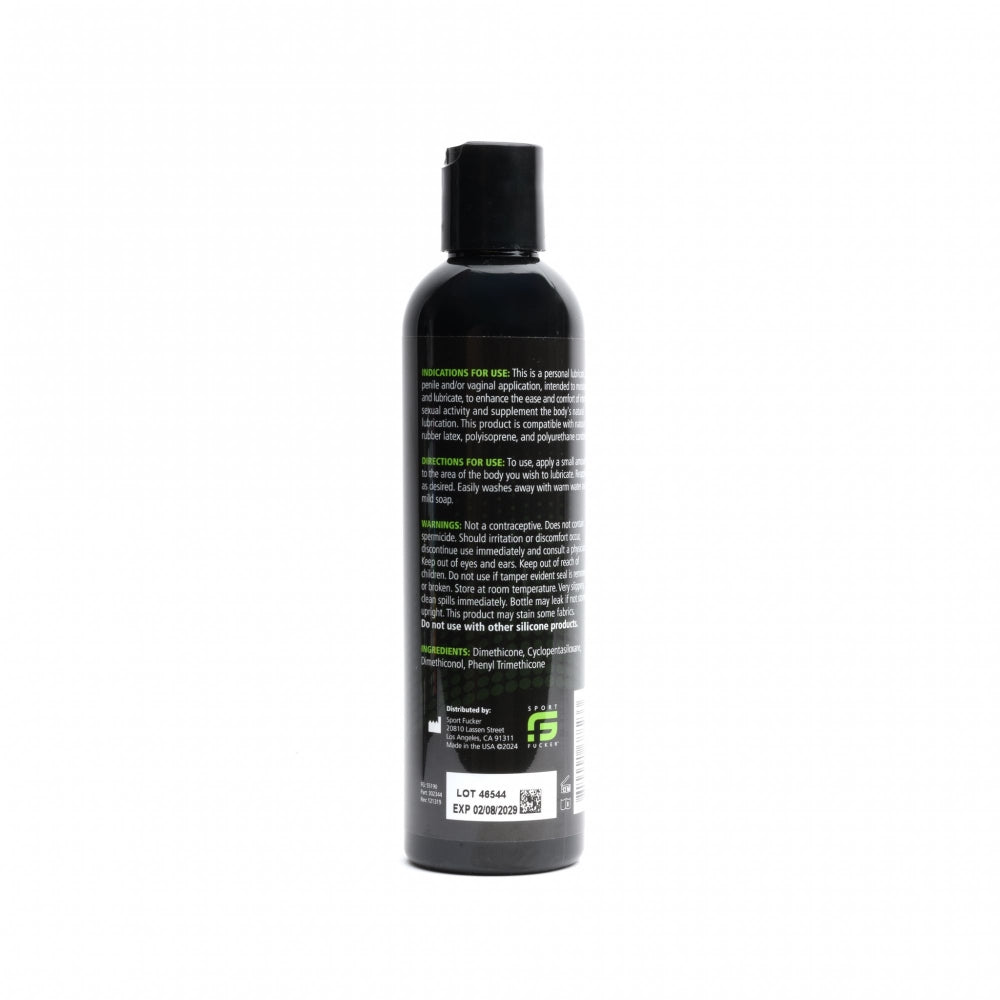 Sport Fucker Silicone Lubricant 8oz 236ml - Black