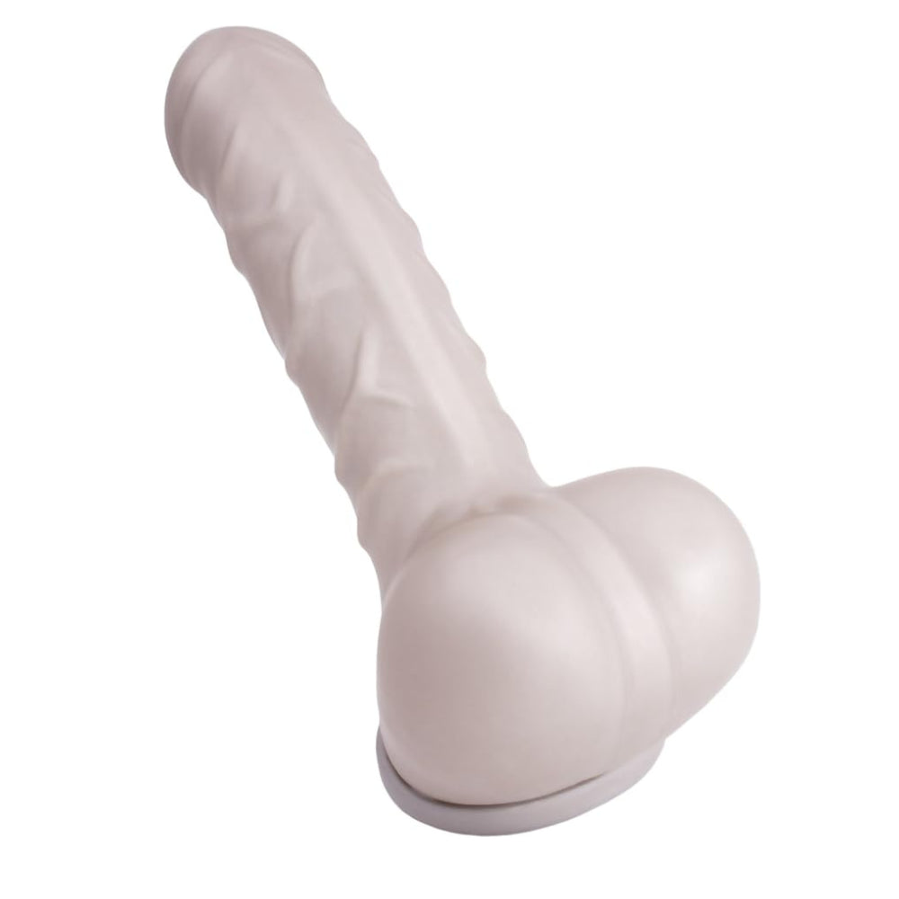 Carlos Latex Cock Sleeve Silver - Silver