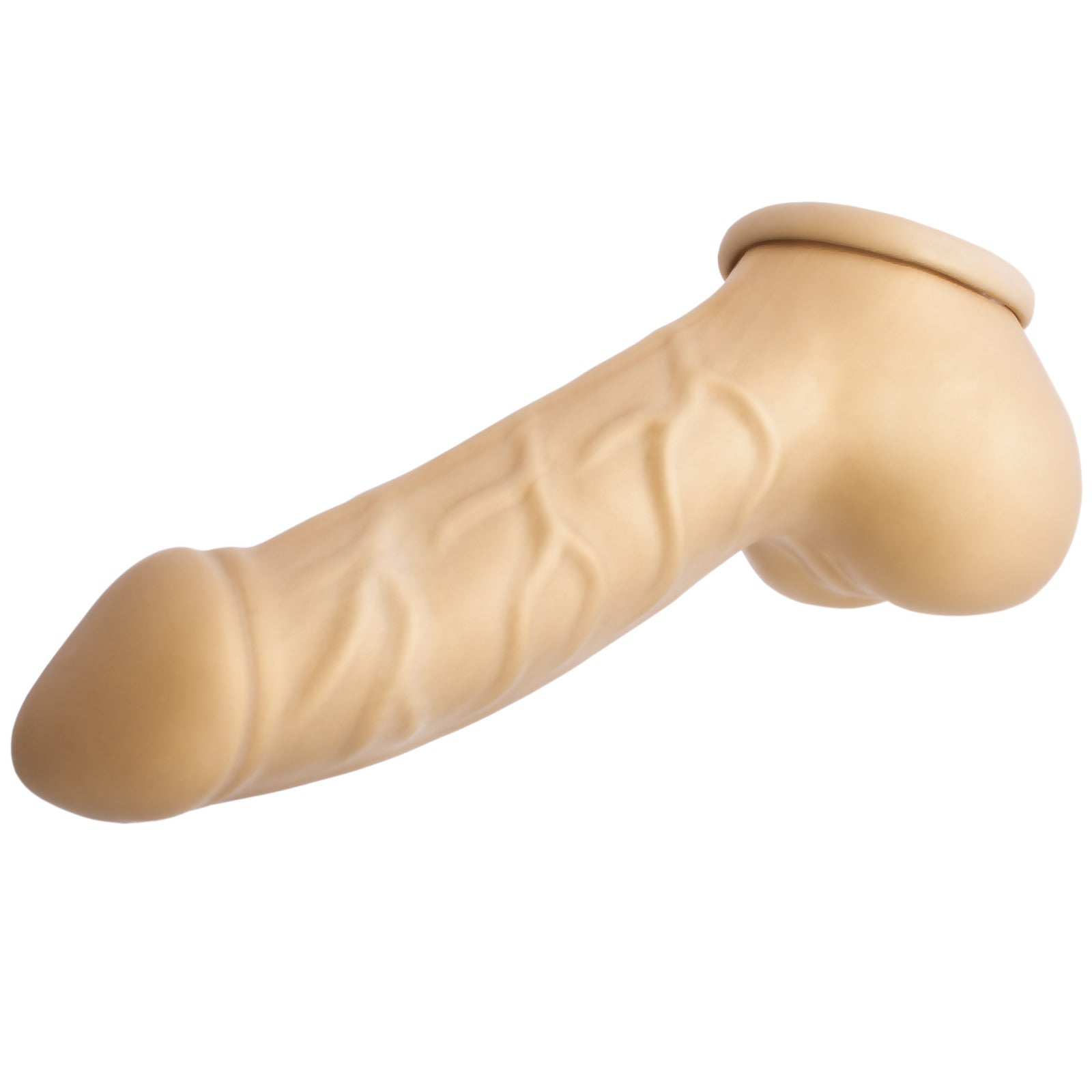 Franz Latex Cock Sleeve Gold - Gold
