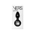 Vers 12 Mode Silicone USB Anal Vibrator - Black