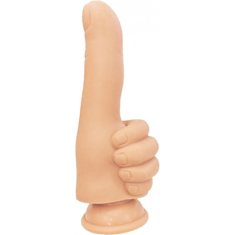 Finger Fest Dildo Thumbs Up Flesh - Flesh