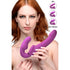Worlds 1st Remote Control Inflatable Ergo-Fit Strapless Strap-On - Pink