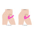 Worlds 1st Remote Control Inflatable Ergo-Fit Strapless Strap-On - Pink