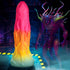Shape Shifter Alien Silicone Dildo - Rainbow