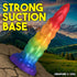 Magic Rider Unicorn Silicone Dildo - Rainbow