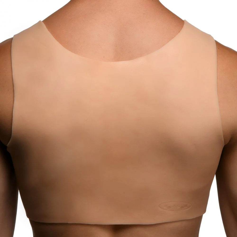 Perky Pair D Cup Silicone Breasts - Flesh